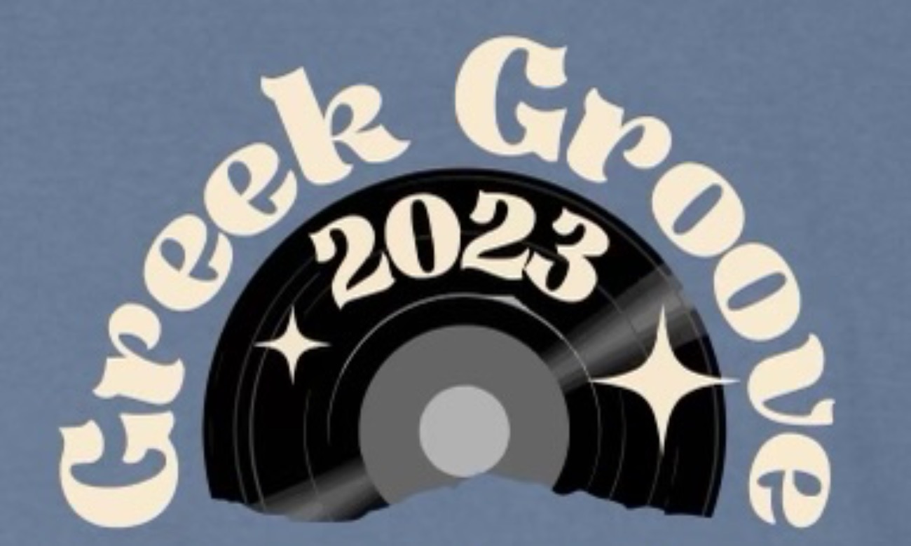 Greek Groove Percentage Day illustration