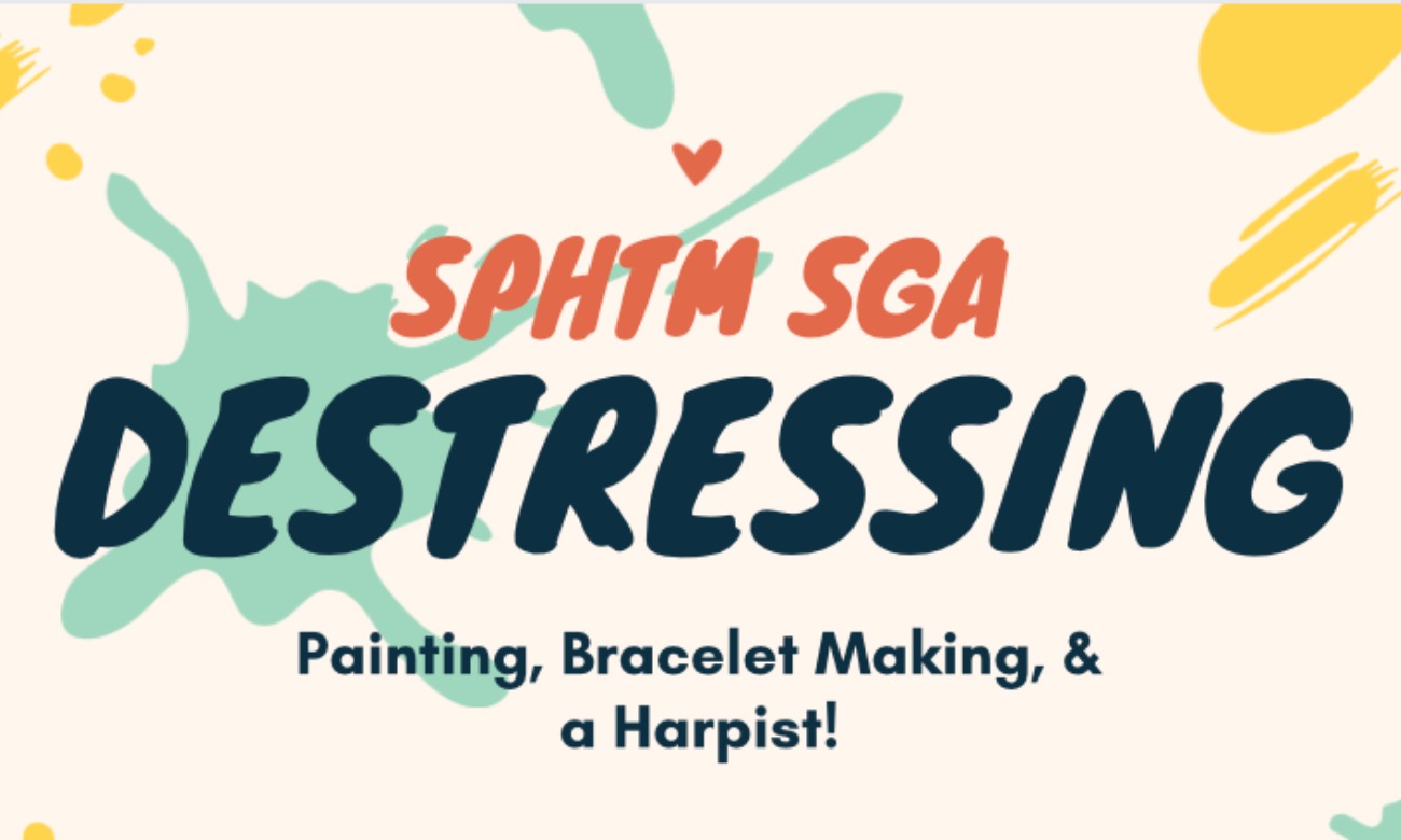 SPHTM SGA Destress Crafting illustration