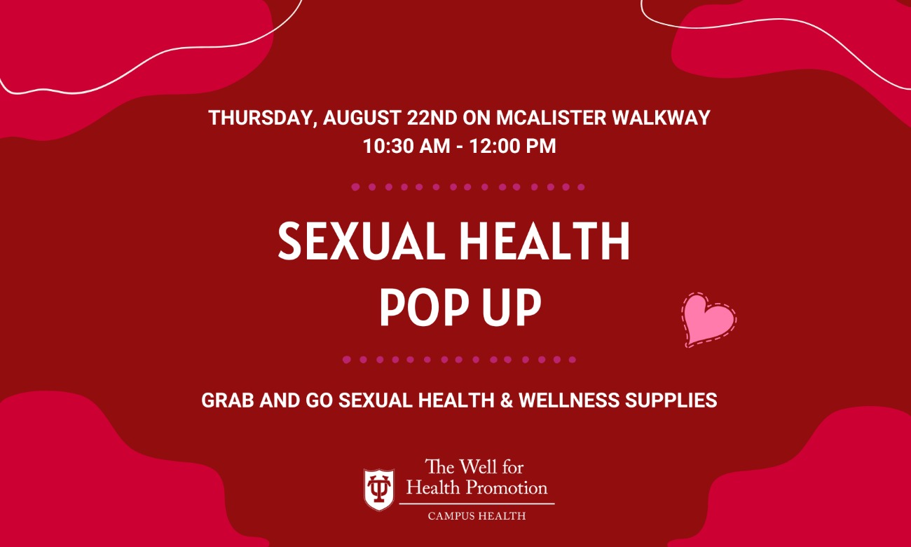 Sexual Health Pop Up  illustration