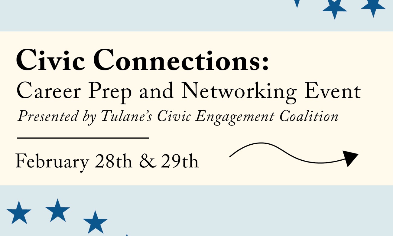 Civic Connections: A Career Development & Networking Series illustration