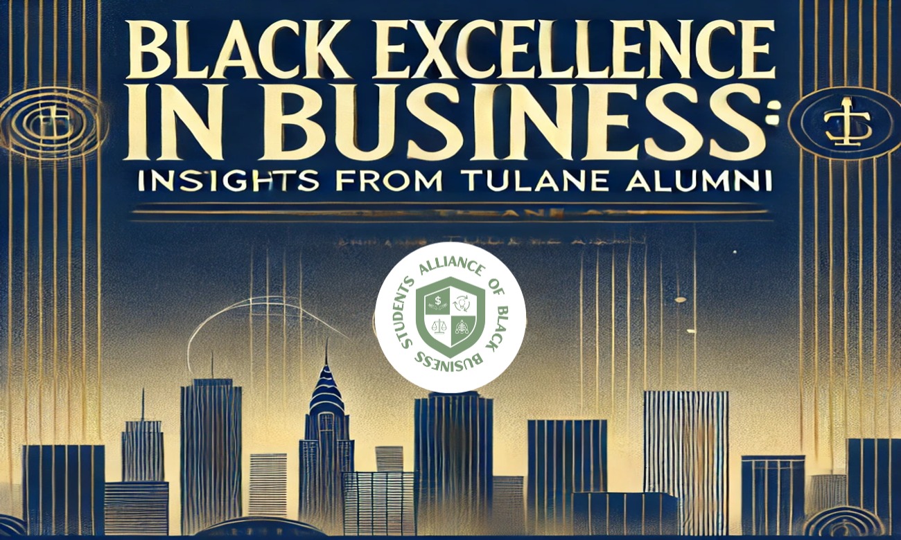Black Excellence in Business: Insights from Tulane Alumni illustration
