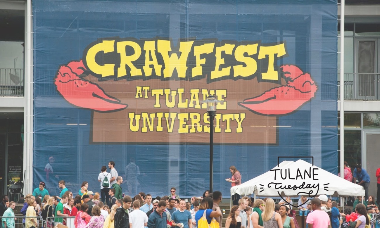 Tulane Tuesday | Crawfest Giveaway illustration