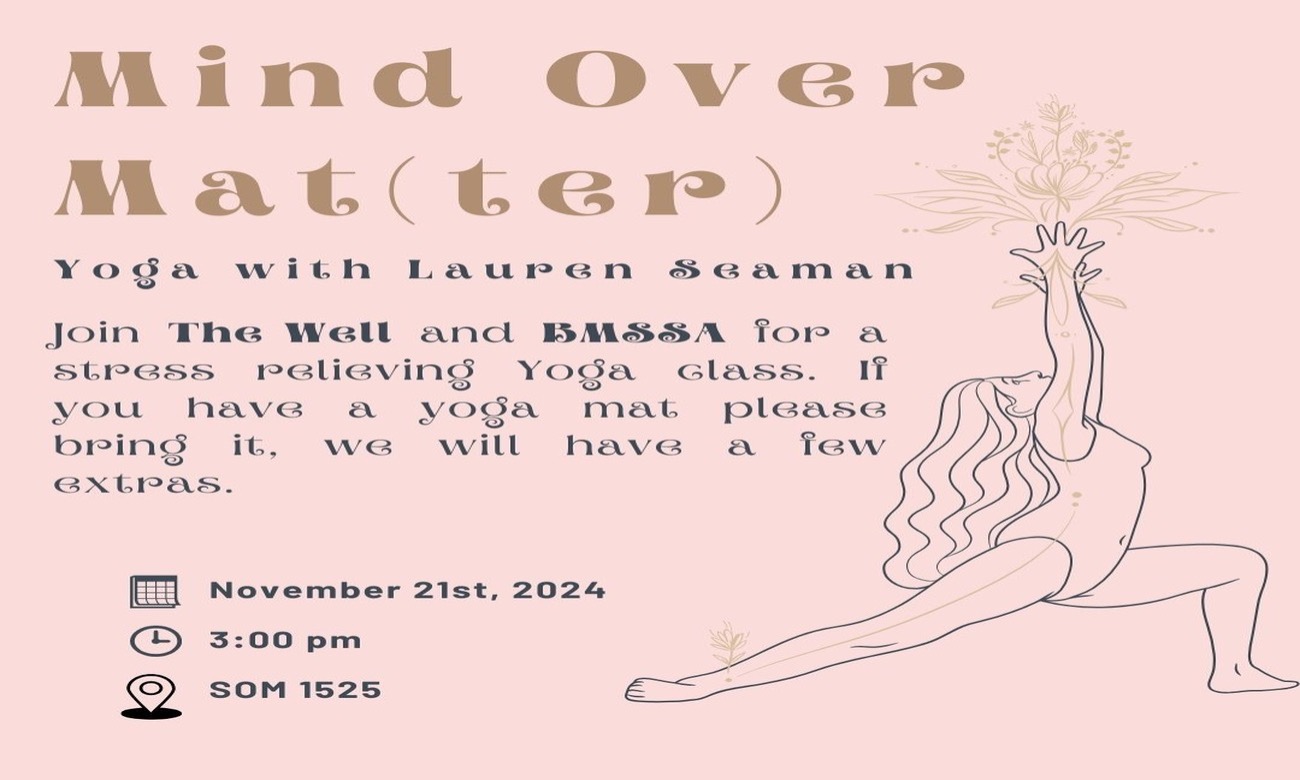 Yoga for Downtown Graduate and PhD Students illustration