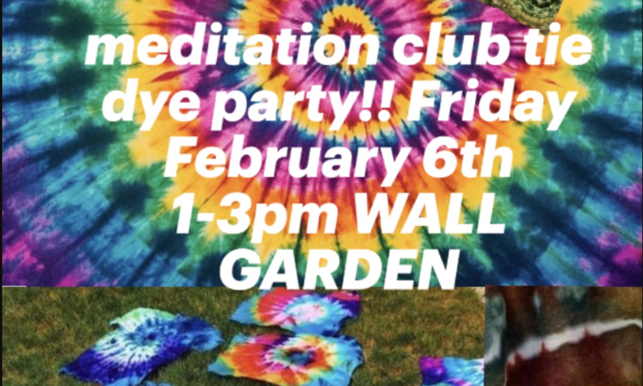 Tie Dying Meeting illustration