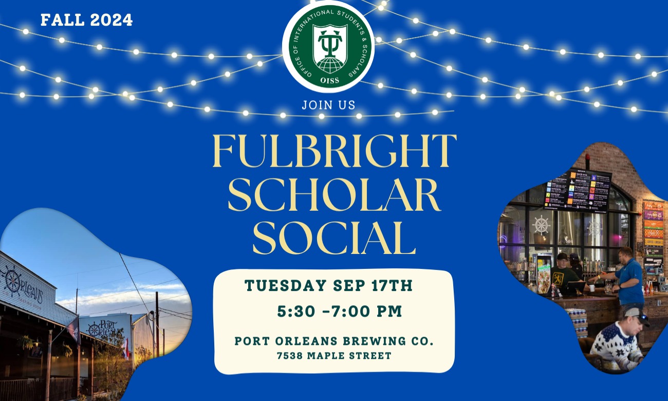 Fulbright Scholar Social illustration