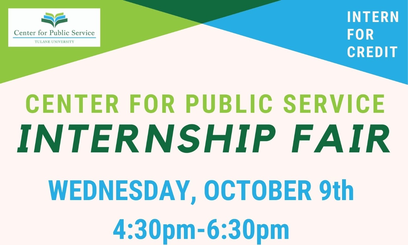 Public Service Internship Fair illustration