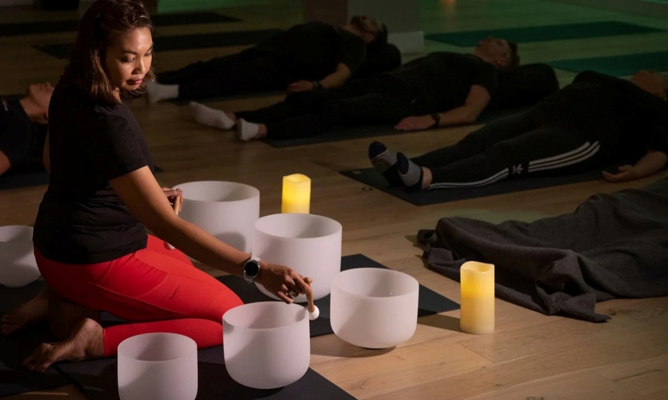 Downtown Pop-Up Soundbath illustration