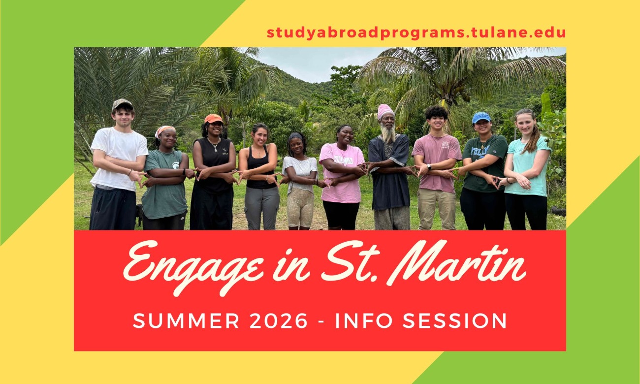 St. Martin Summer 2026 Study Abroad Program Info Session illustration
