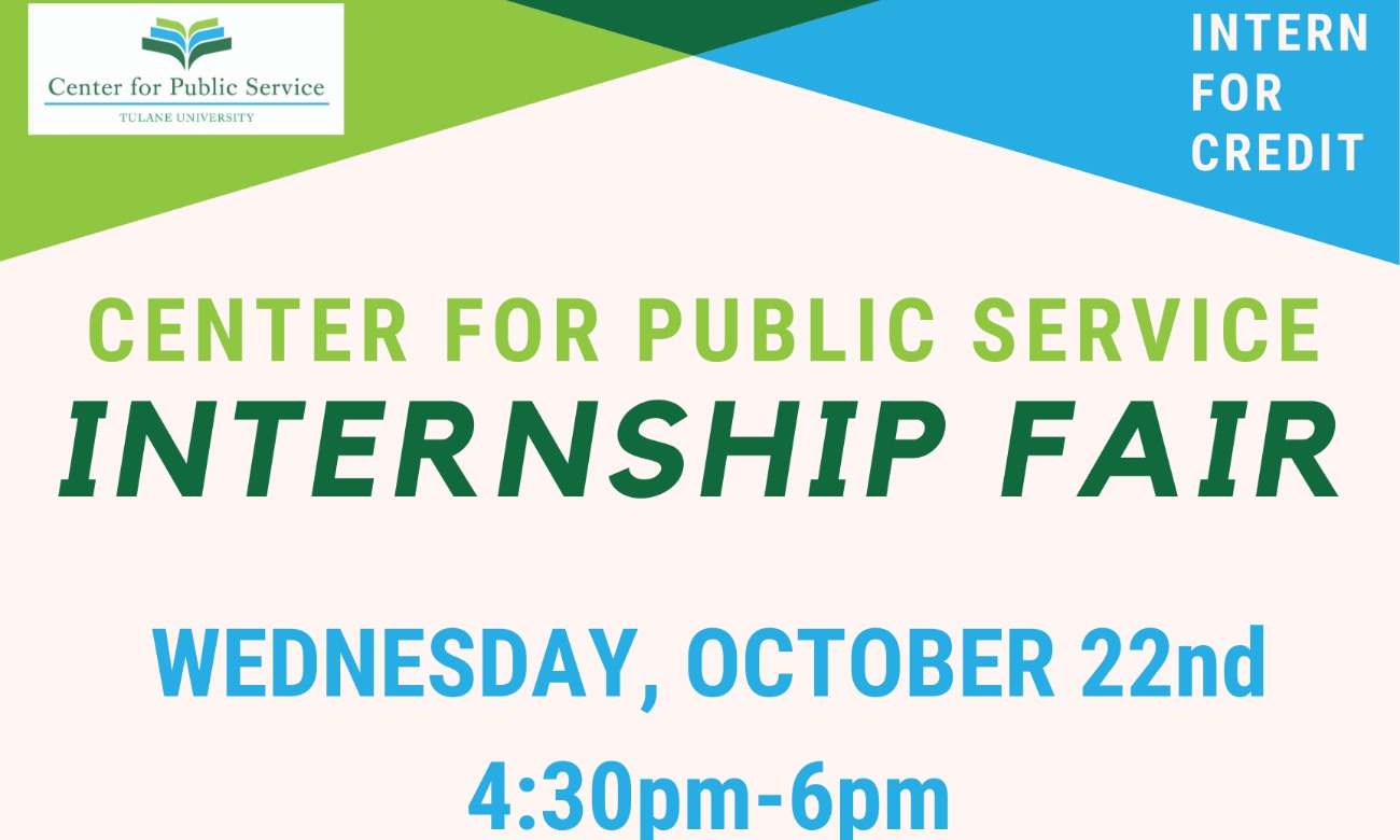 Public Service Internship Fair illustration