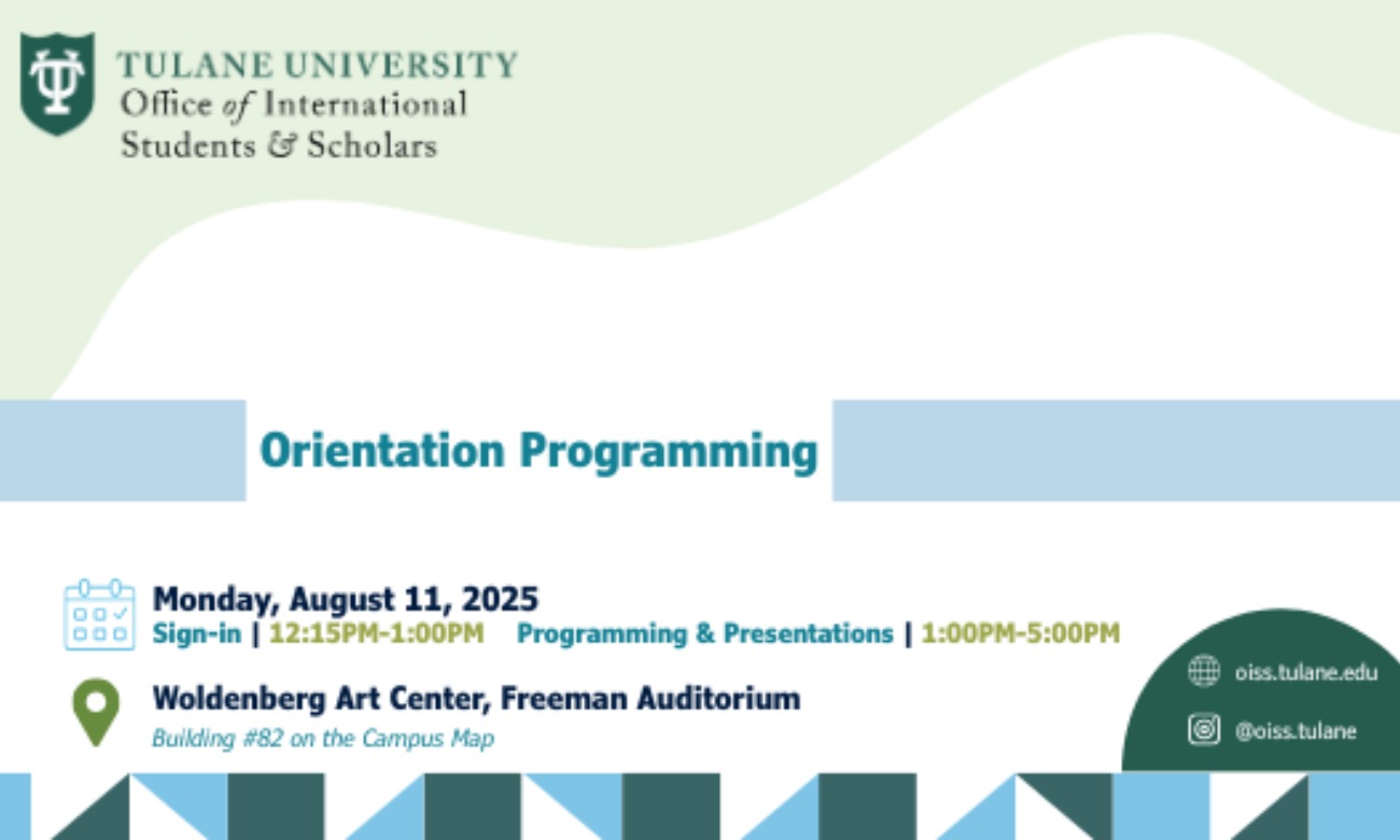 F-1 Grad Student Orientation illustration