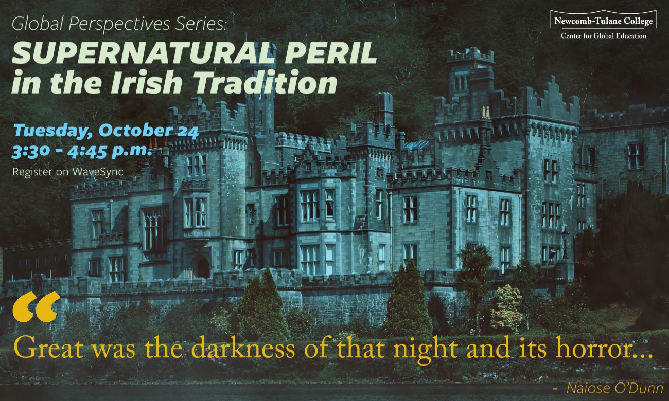 Global Perspectives Series : Super Natural Peril in the Irish Tradition with Naoise O’Duinn  illustration