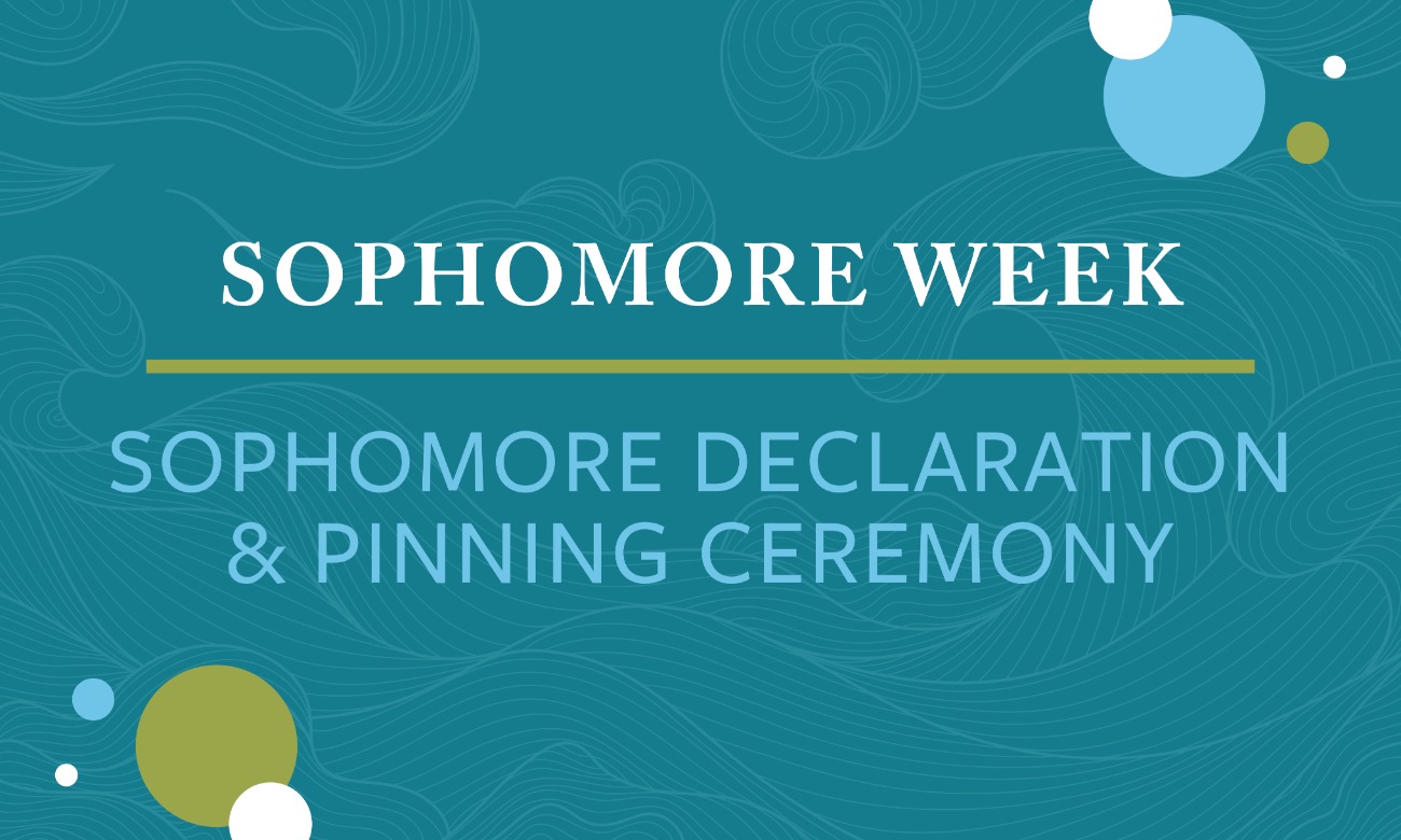 Sophomore Week - Sophomore Declaration & Pinning Ceremony illustration