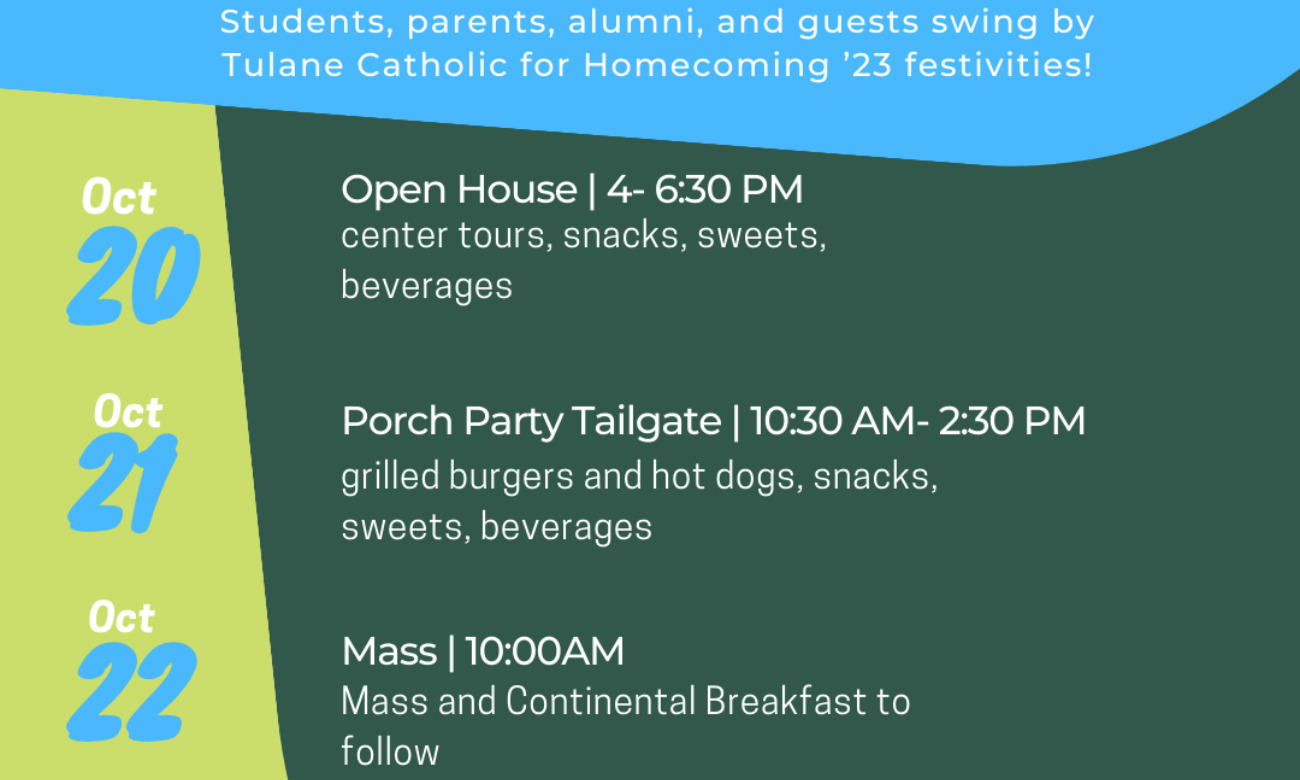 Homecoming Weekend '23 illustration