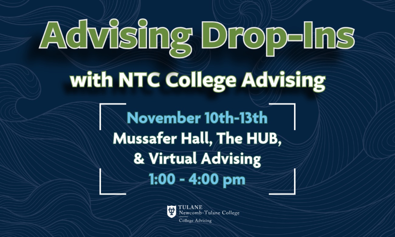 Advising Drop-Ins with NTC College Advising illustration