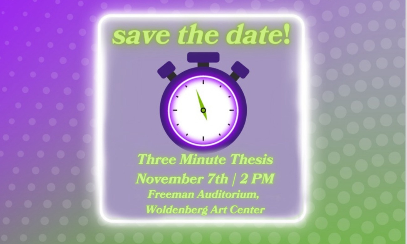 Three Minute Thesis Competition illustration