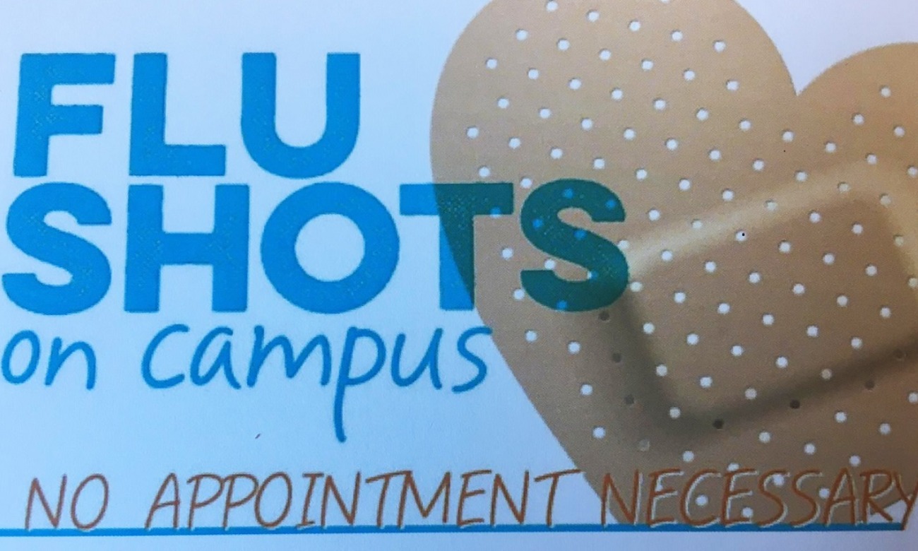 Campus Flu Shots illustration