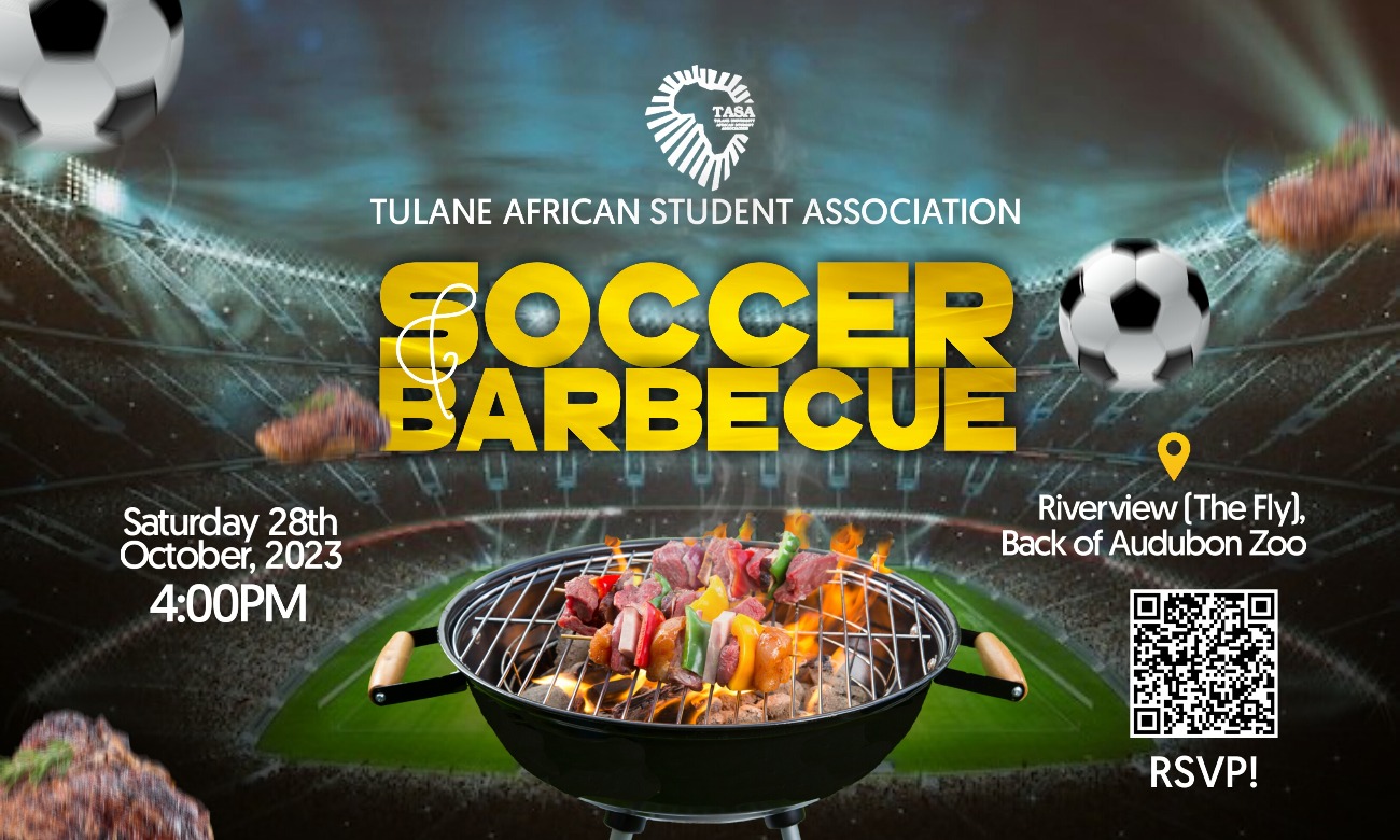 Soccer and Barbecue illustration