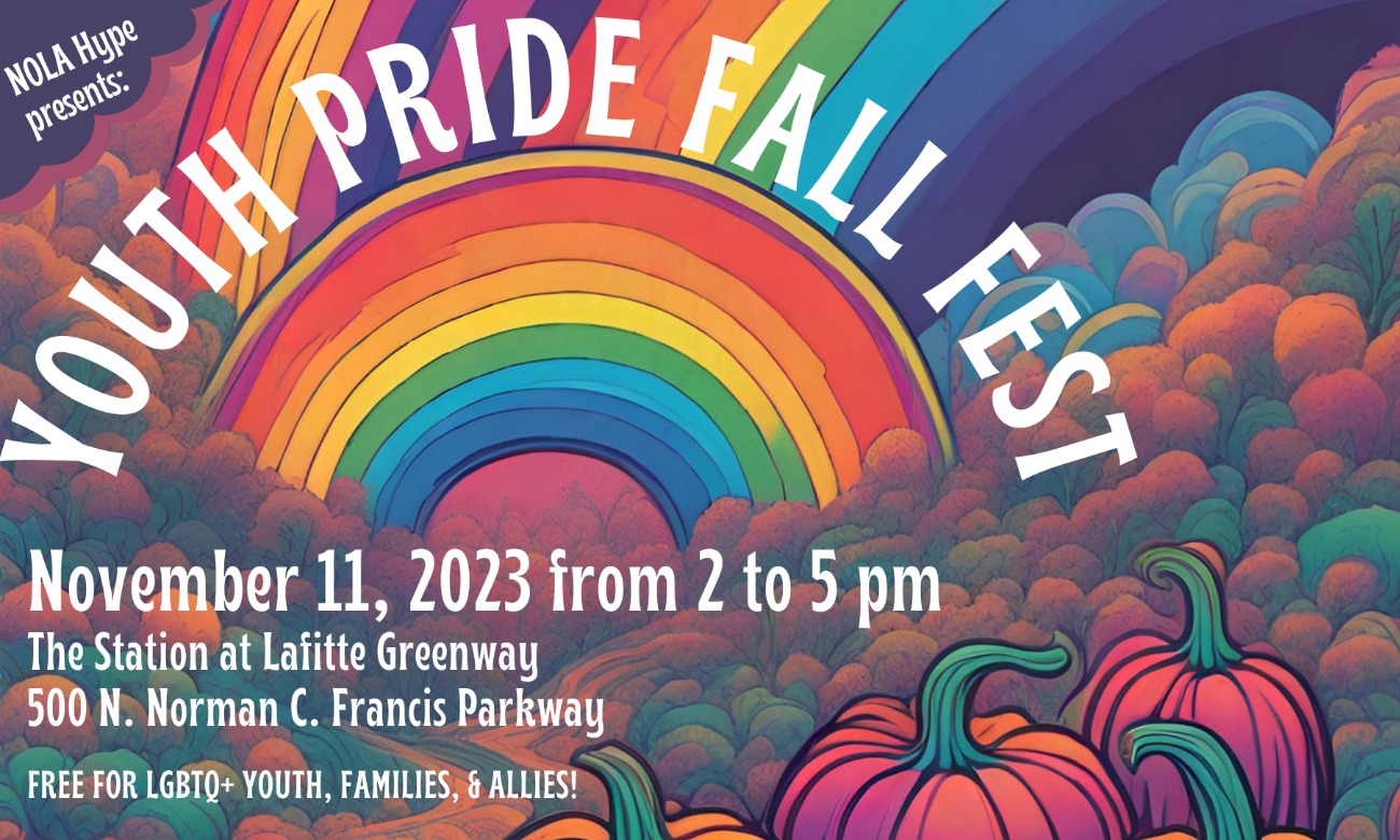 Youth Pride Fall Fest illustration