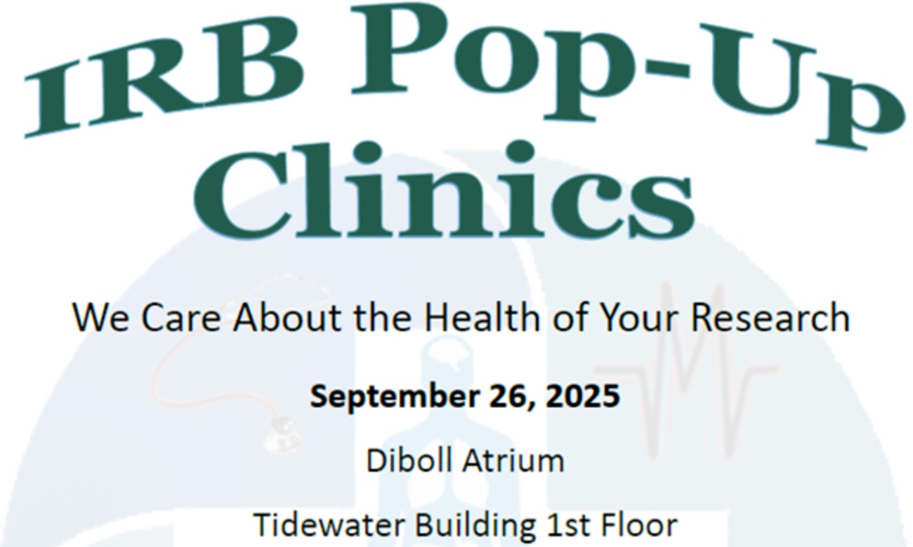 IRB Pop Up Clinic illustration