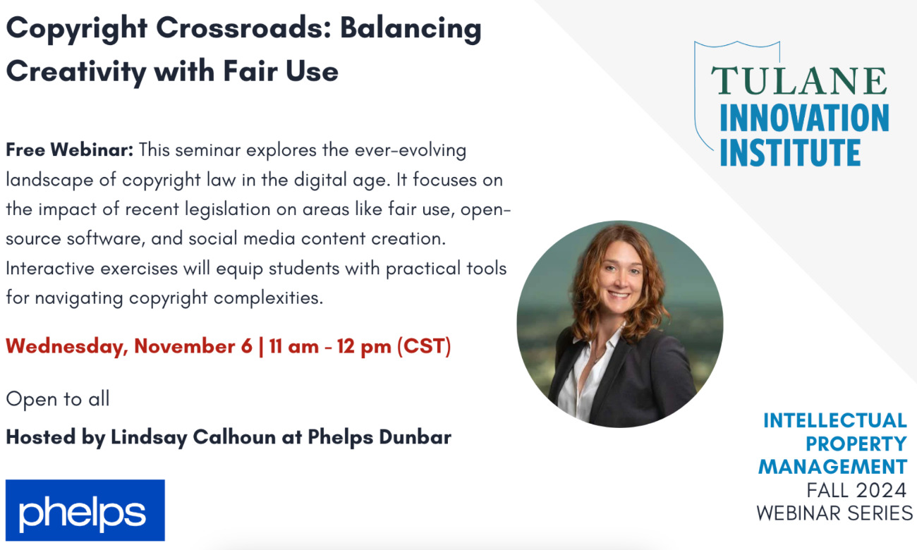 Free Webinar: Copyright Crossroads| Balancing Creativity with Fair Use  illustration