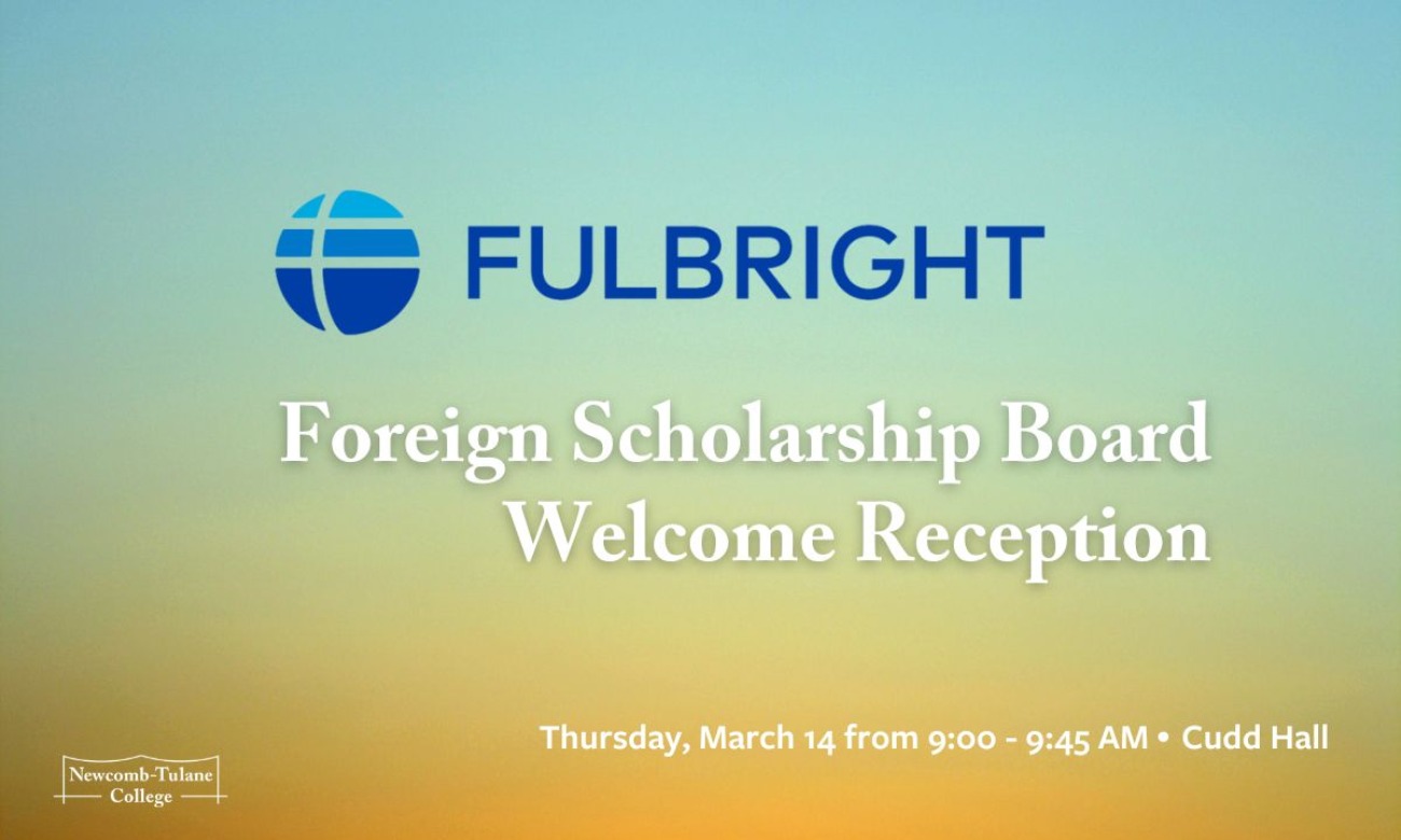Fulbright Foreign Scholarship Board Welcome Reception illustration
