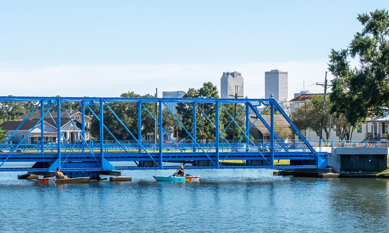Bayou St. John Open Paddle illustration