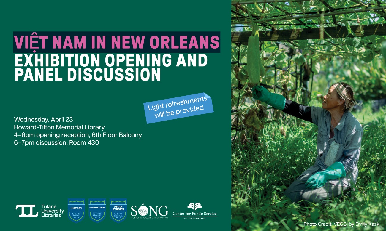 Việt Nam in New Orleans Exhibition Opening Reception and Panel Discussion illustration