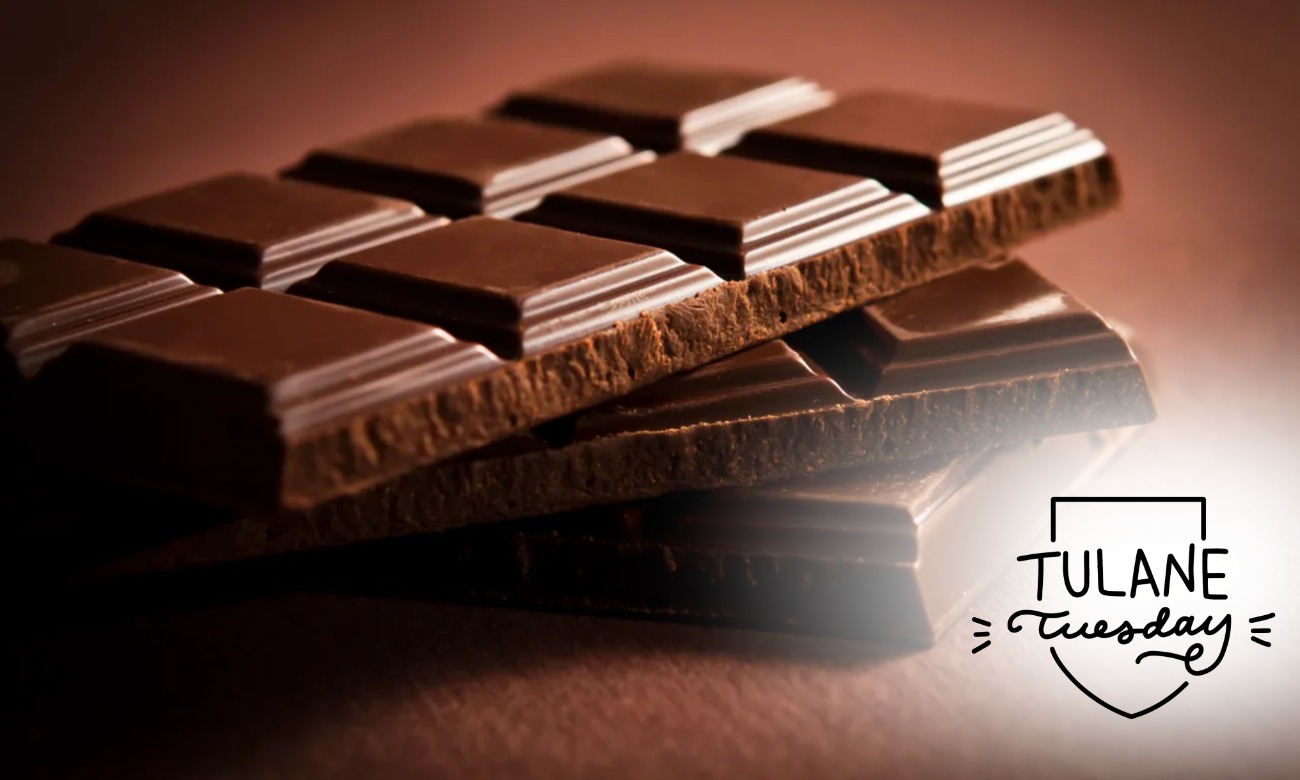 Tulane Tuesday | Dark Chocolate Bars illustration