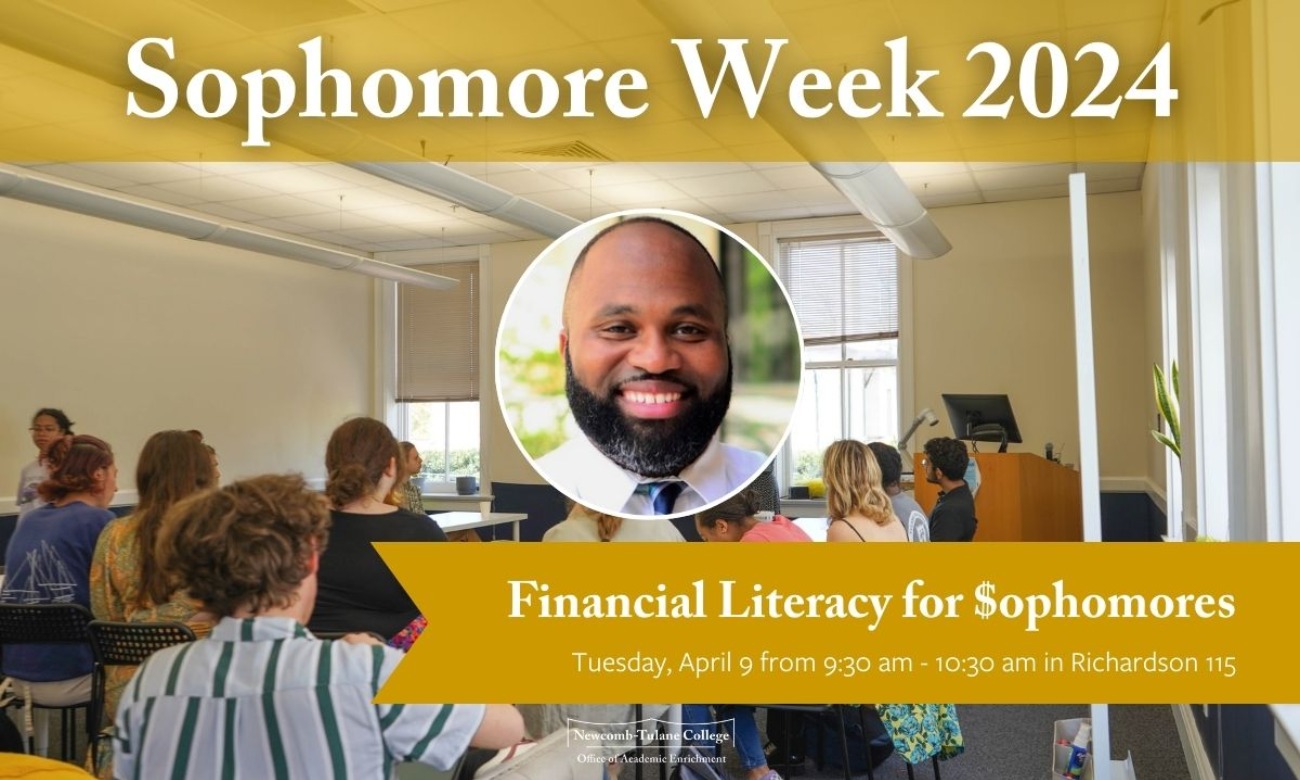Sophomore Week: Financial Literacy for $ophomores illustration