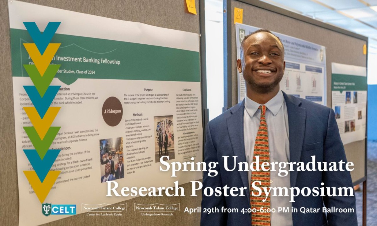 2024 Spring Undergraduate Research Poster Symposium illustration