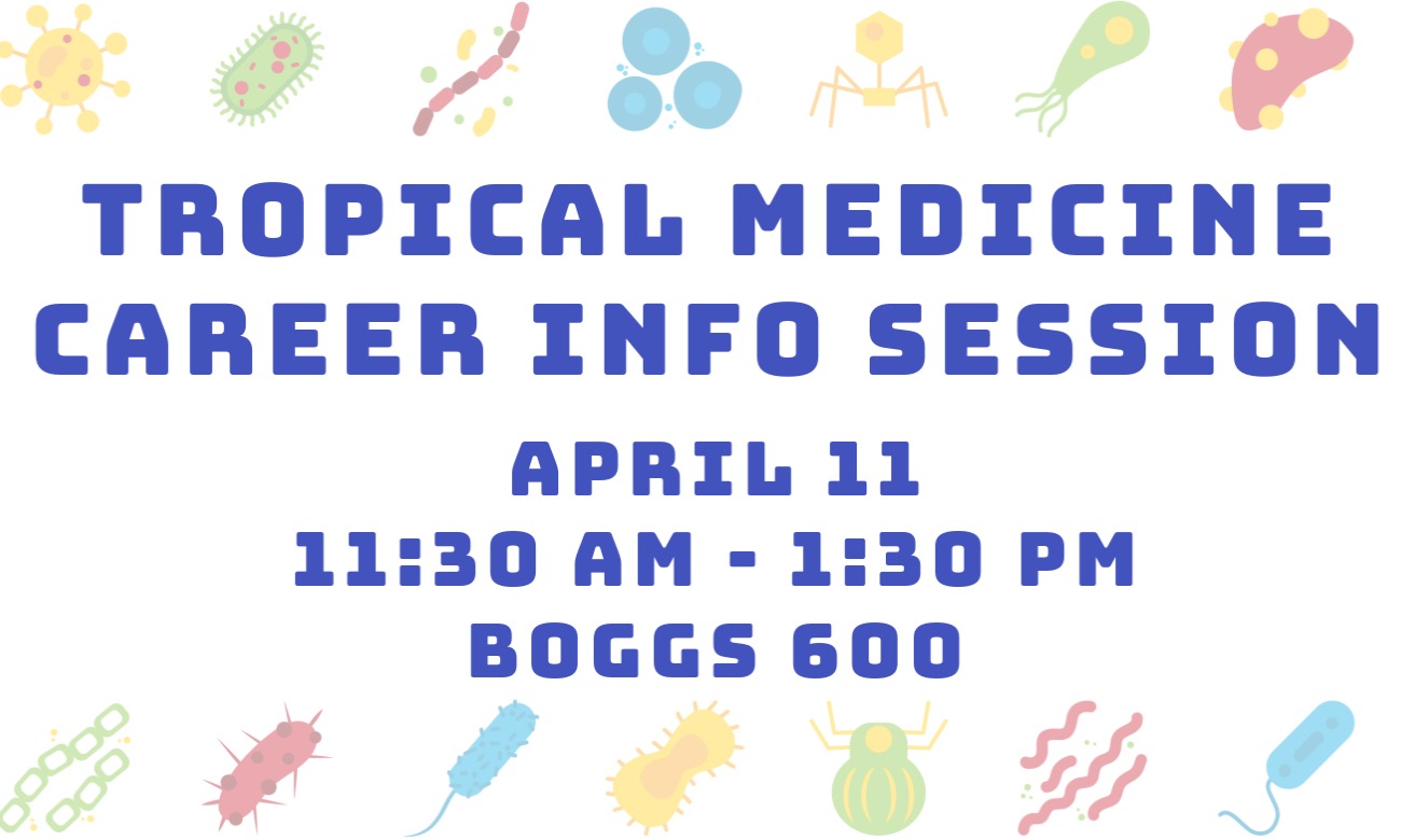 Tropical Medicine Career Info Session illustration
