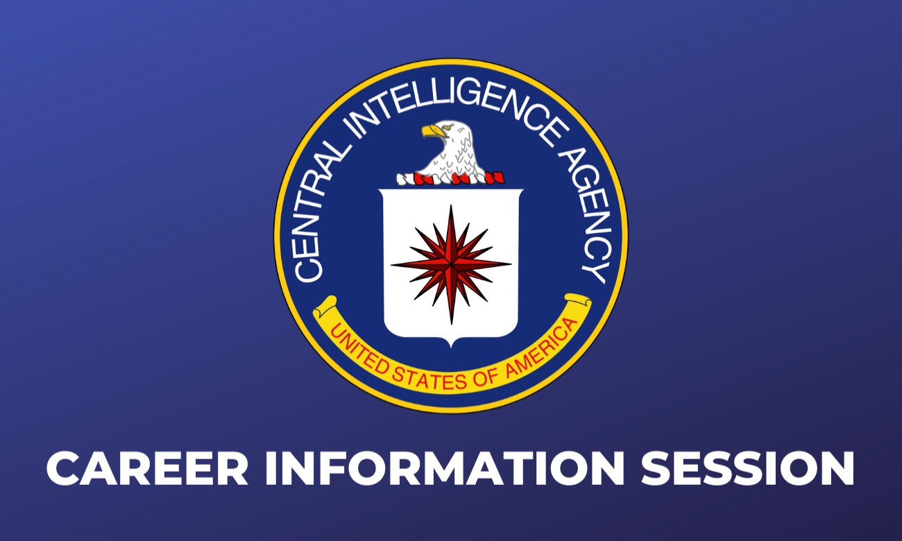 Central Intelligence Agency (CIA) - Career Information Session illustration