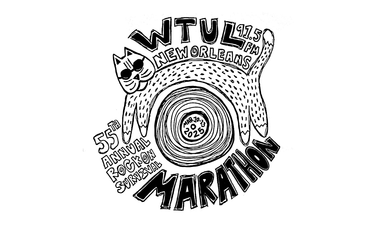 WTUL Marathon 24 Hour DJ Weekend - Kids Show! illustration
