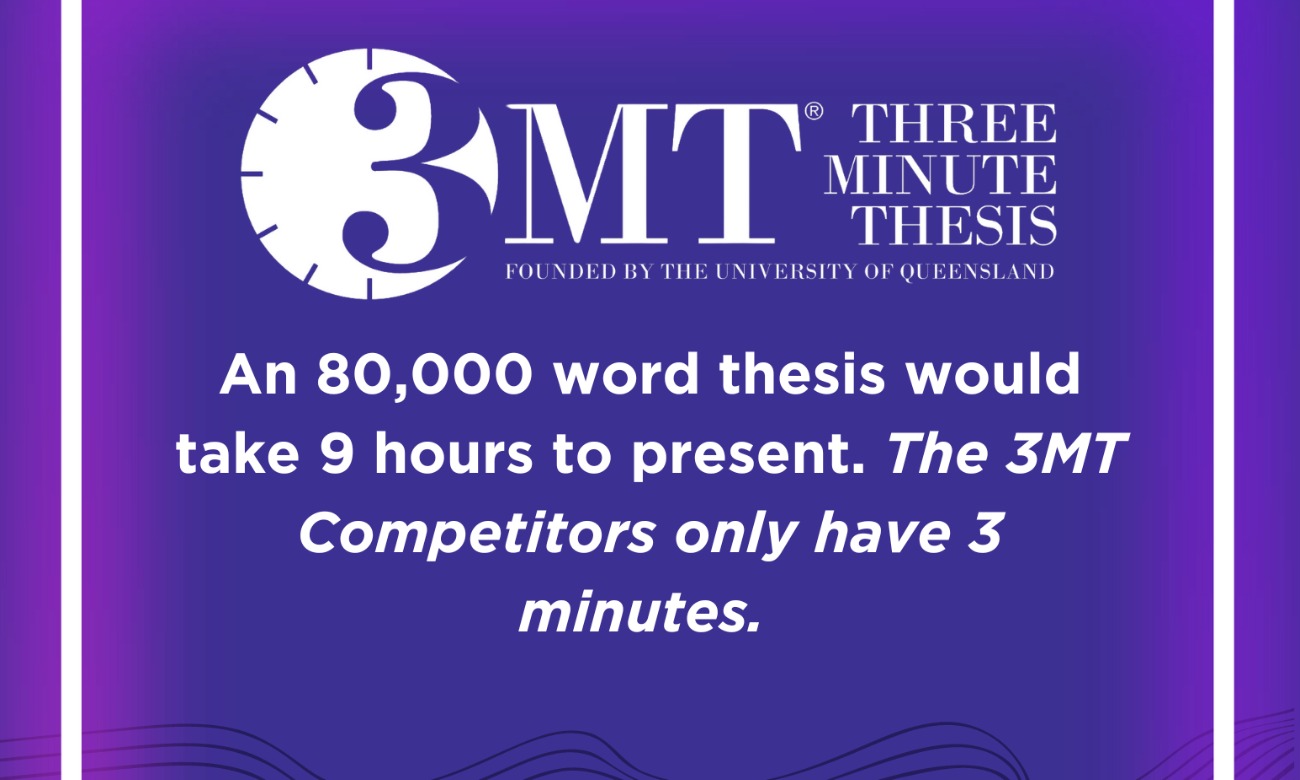 3MT Competition  illustration