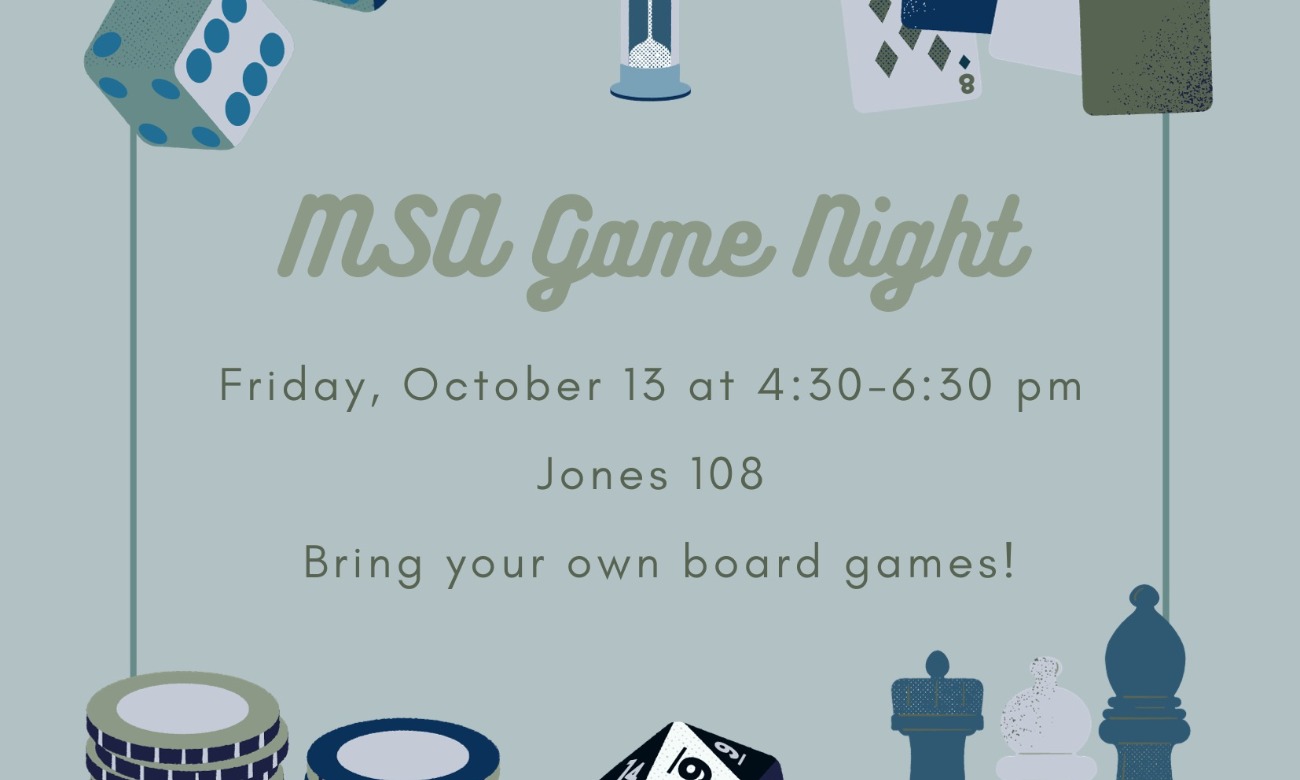 MSA Game Night! illustration