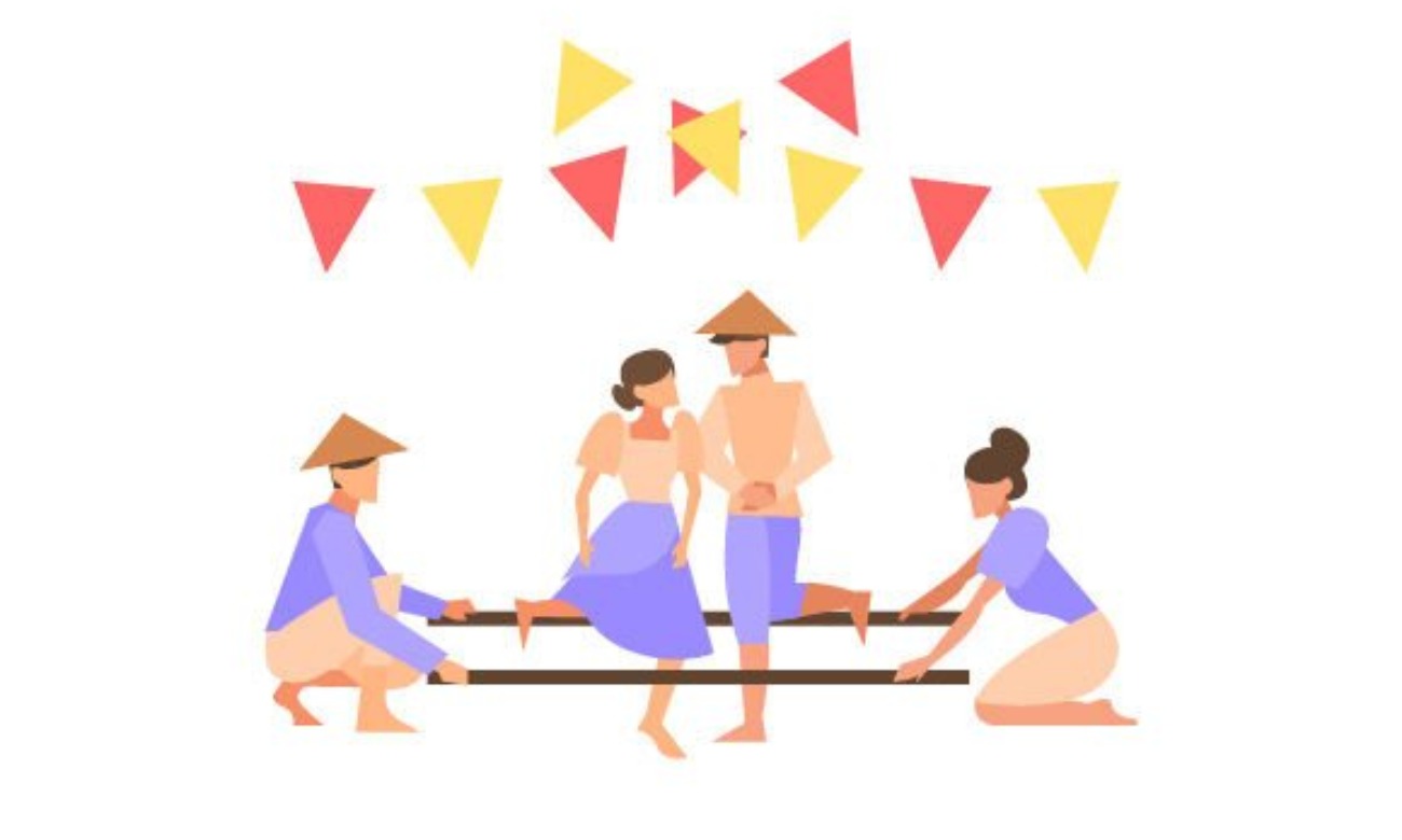 TUFSA Tinikling Dance Workshop illustration