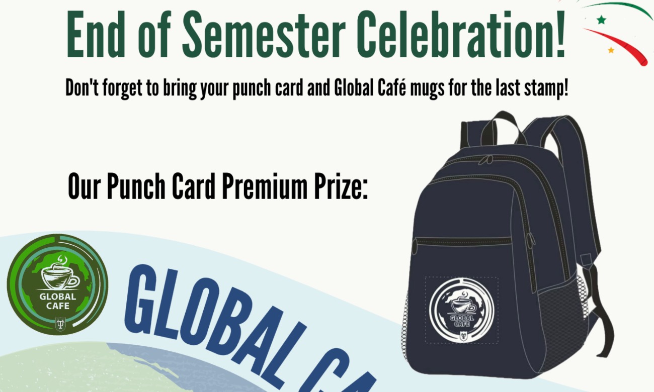 Global Cafe: End of Year Celebration illustration