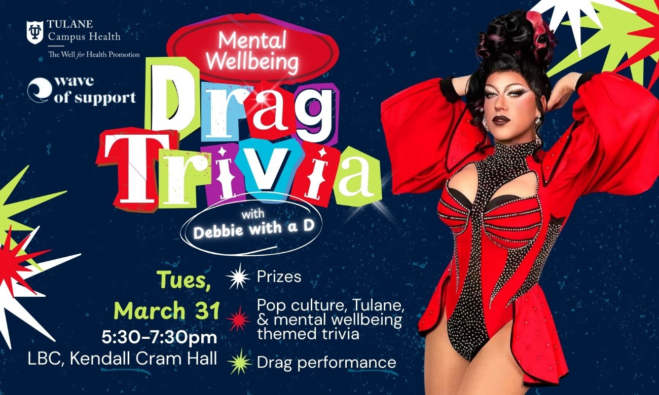 Mental Wellbeing Drag Trivia  illustration