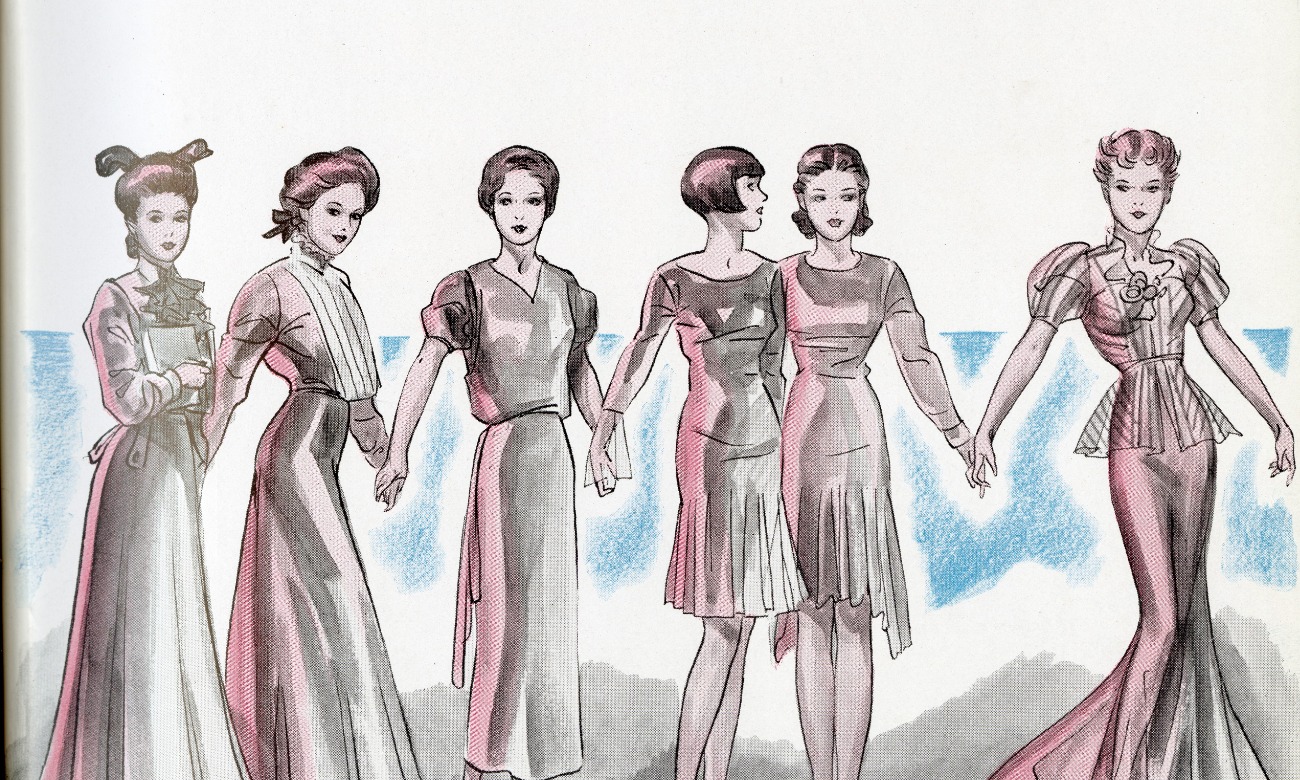 Cut from a Different Cloth: Fashion Selections from Tulane Special Collections Exhibition illustration