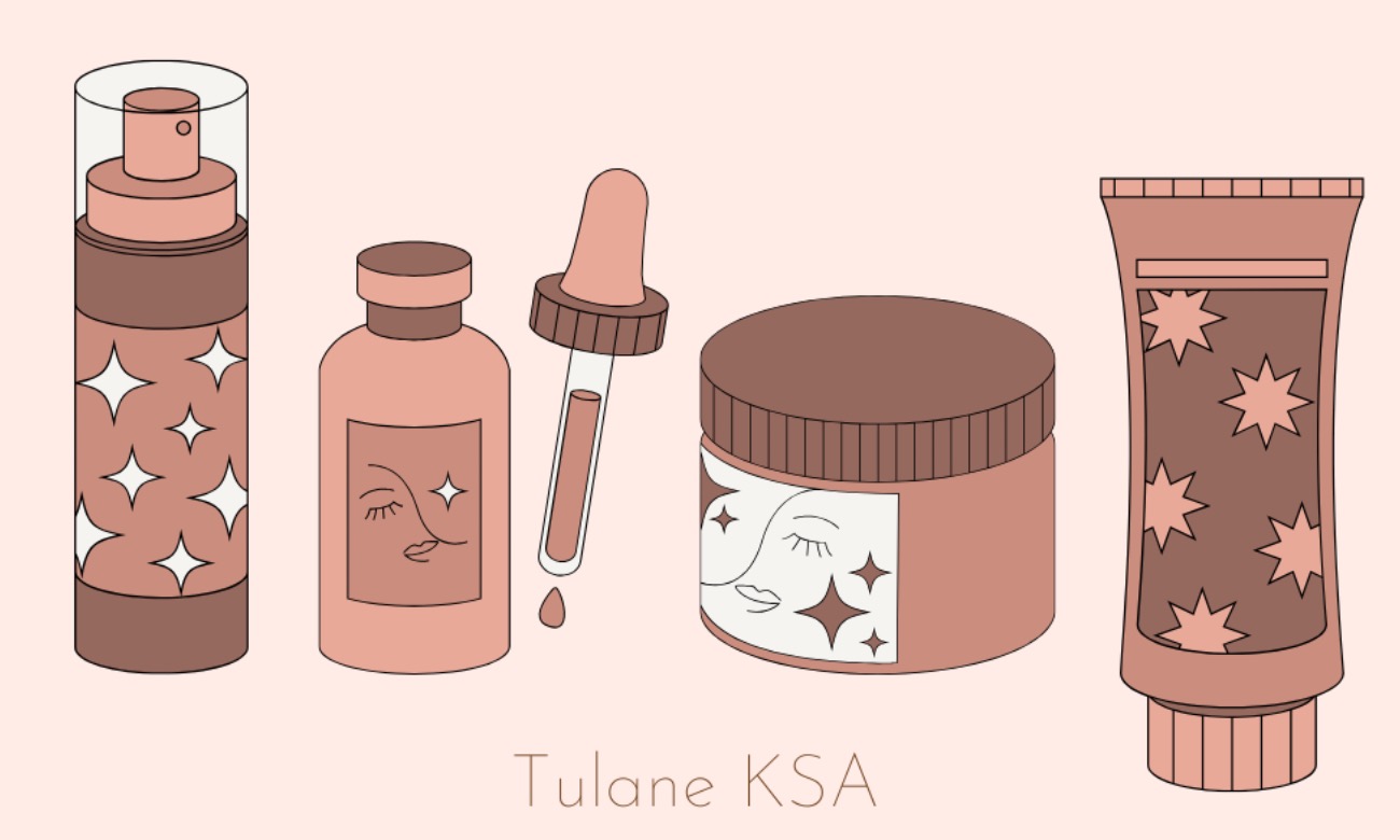Skincare Social illustration