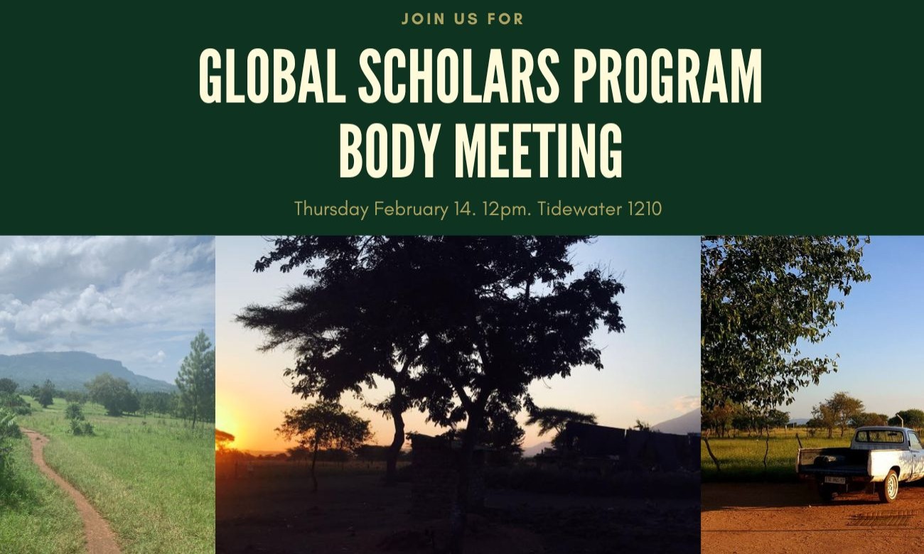 Global Scholars Program General Body Meeting illustration