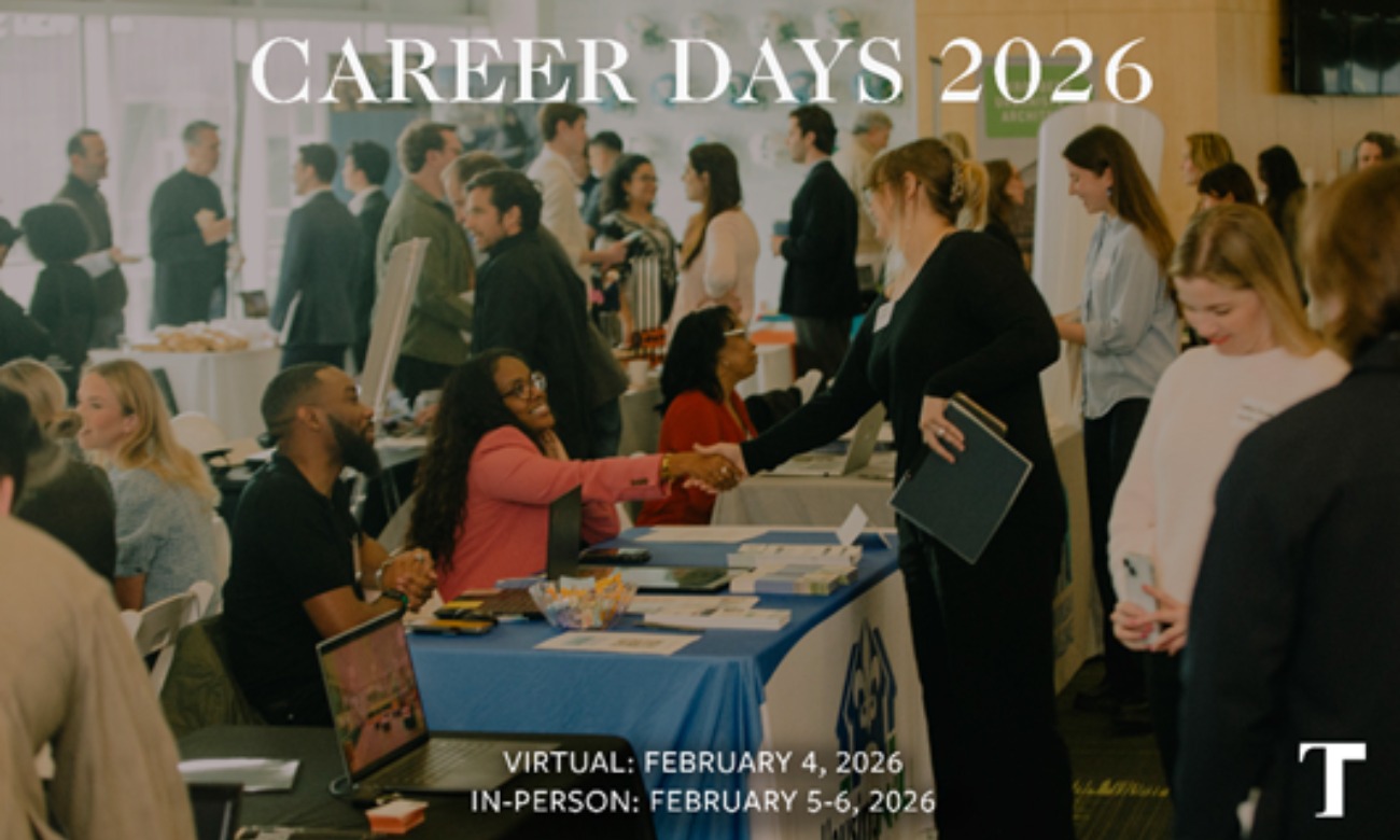 Tulane School of Architecture and Built Environment Career Days 2026 illustration
