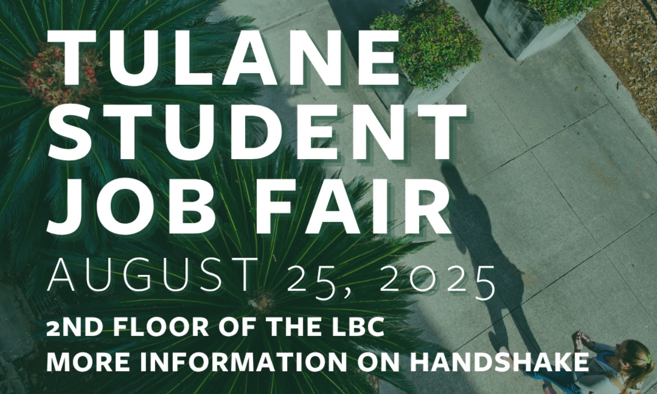 Student Employment: Fall 2025 Student Part-Time Job Fair illustration