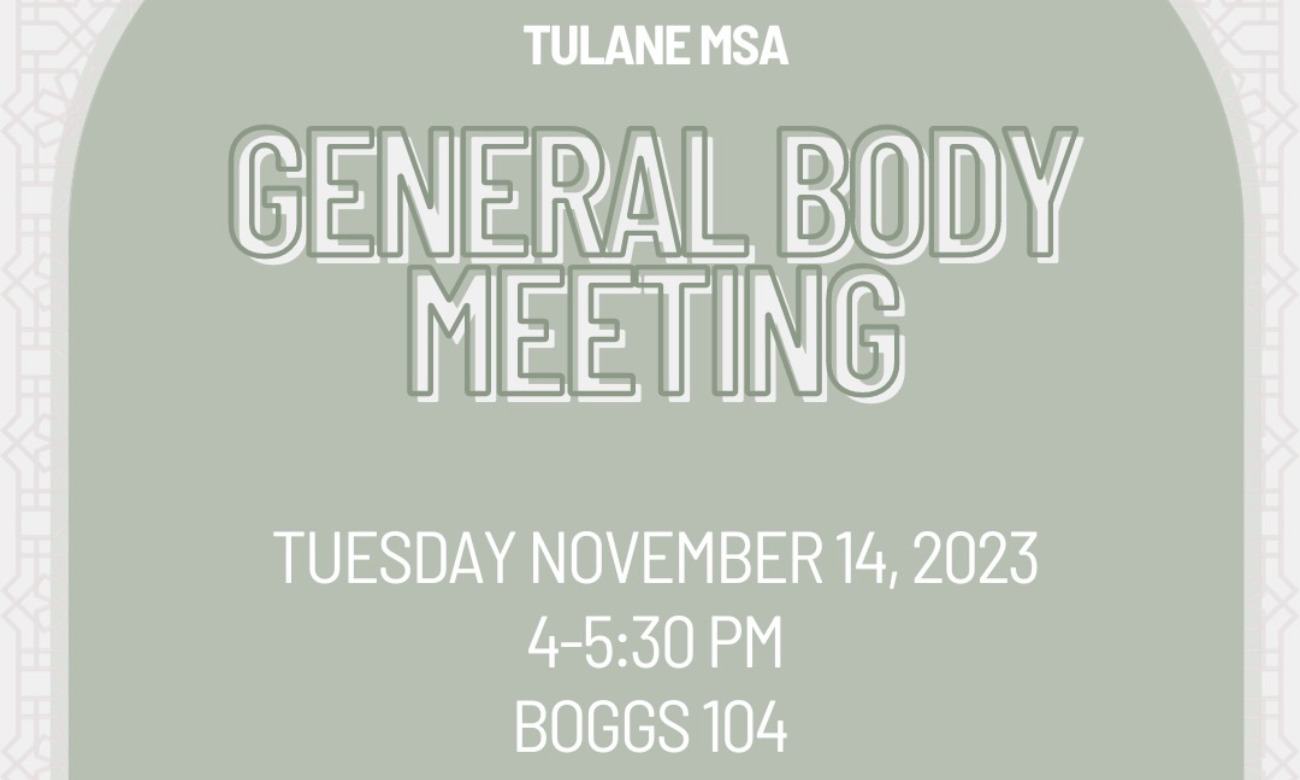 MSA General Body Meeting 3 illustration