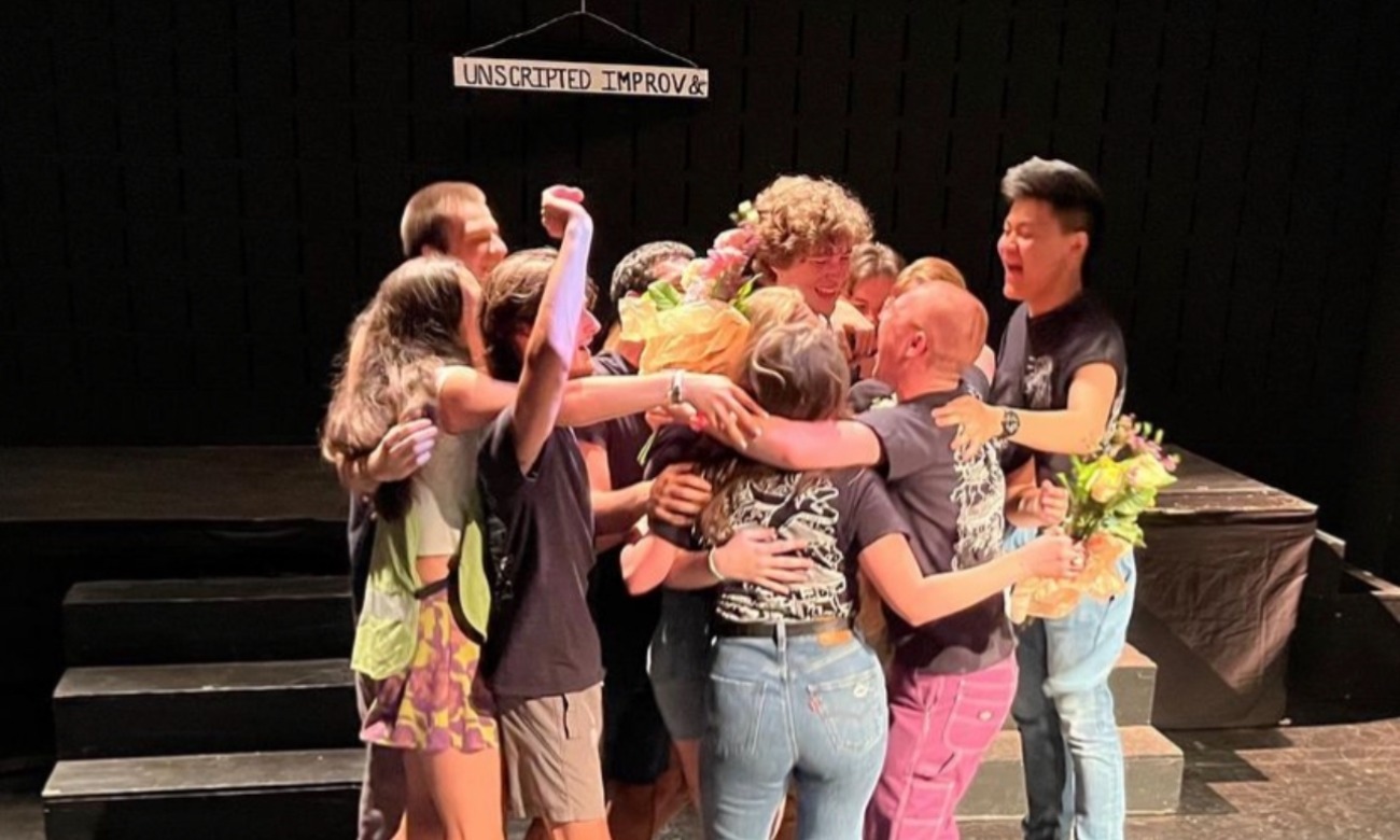 UNSCRIPTED PRESENTS BACK TO SCHOOL illustration