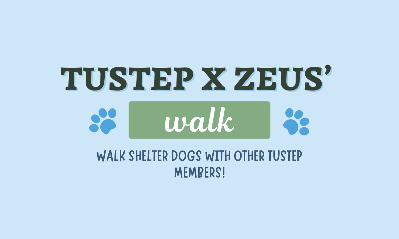 TUSTEP x Zeus' Rescues Dog Walk  illustration