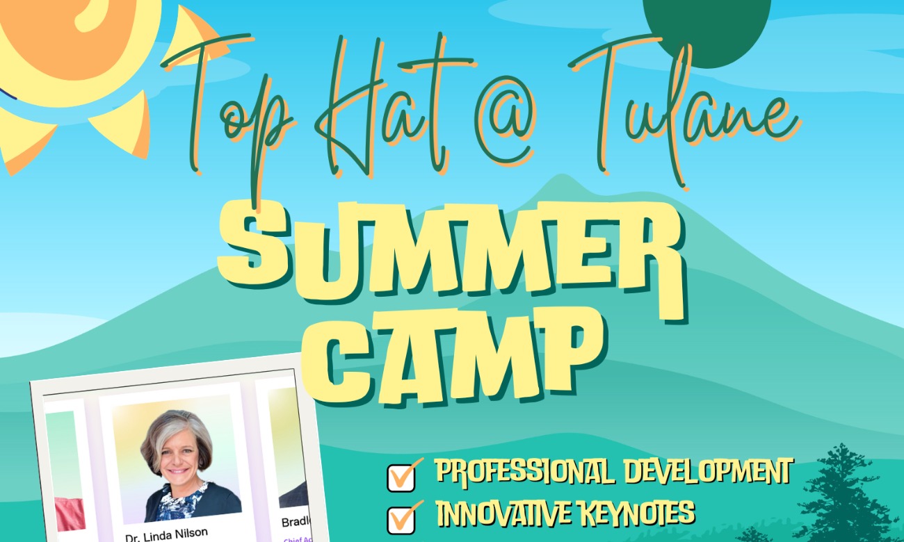 Top Hat Summer Camp @ Tulane  illustration