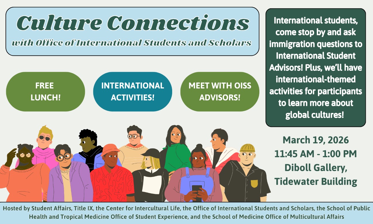 Culture Connections with OISS illustration