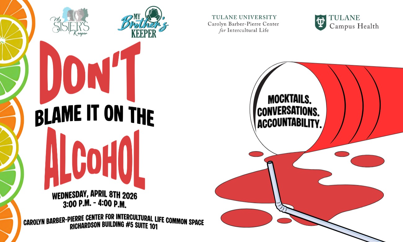 Don't Blame It On the Alcohol with My Brother's Keeper, My Sister's Keeper, & The Well  illustration