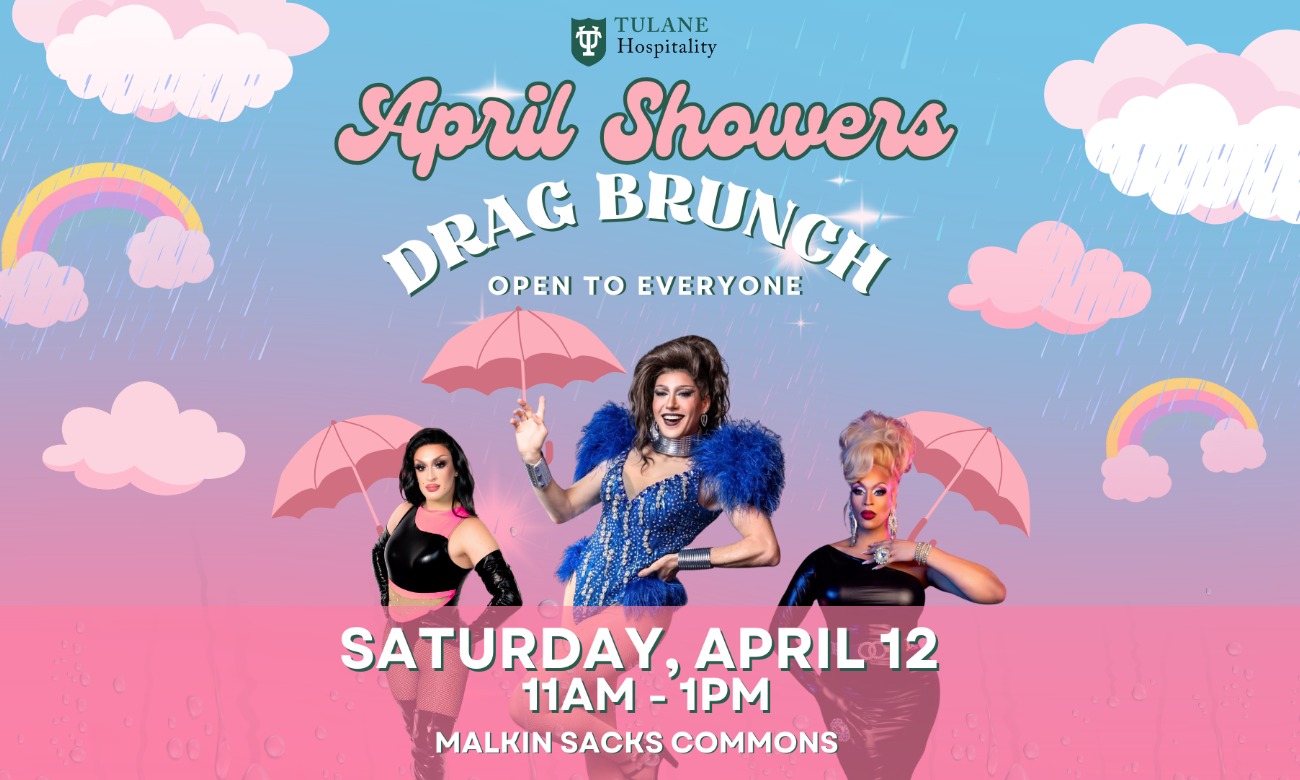 April Showers Drag Brunch illustration